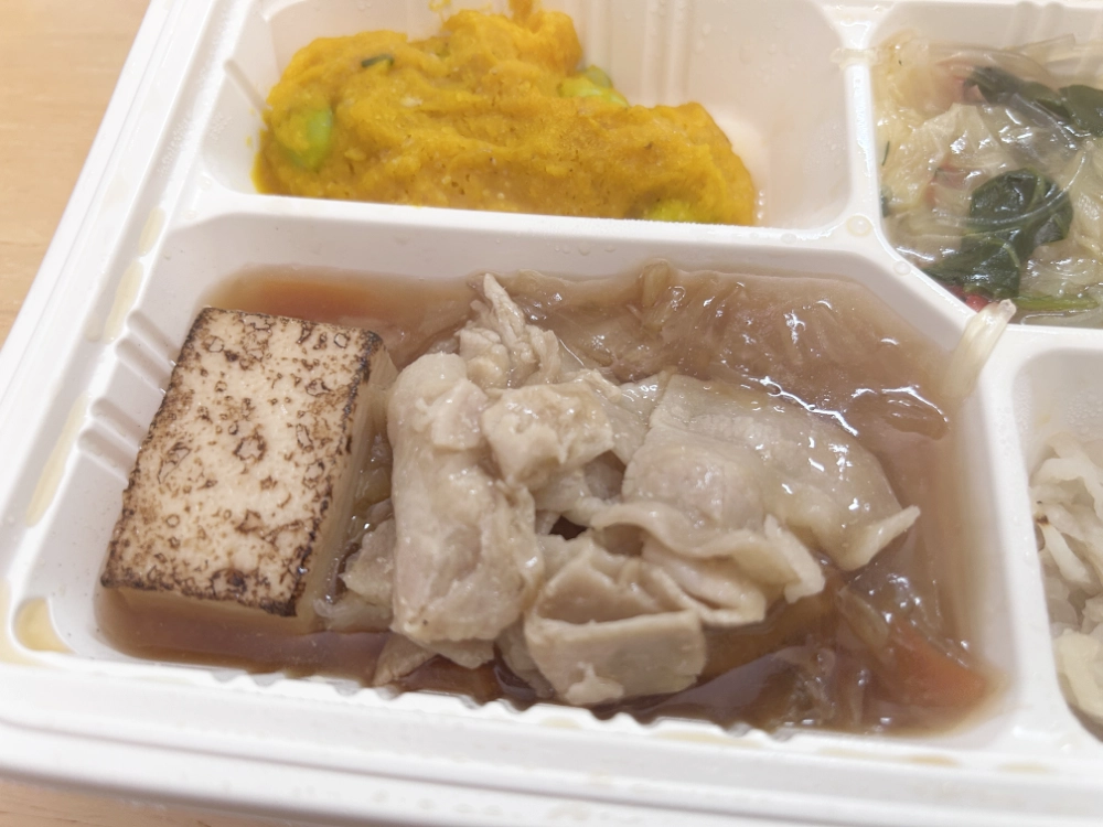 ウェルネスダイニング「肉豆腐」の実食レポ4
