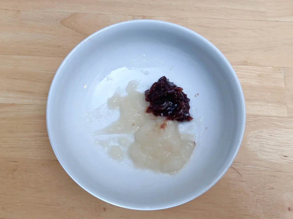 アサヒのスプーンで食べるおもち実食4